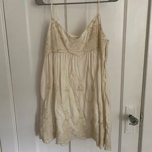 Cream embroidered style sundress from Urban Outfitters